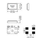 拉隆晶振,H130B晶振,H130B-24.000-18-TR晶振