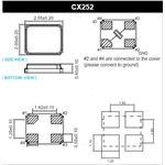 Cardinal晶振,CX252晶振,CX252Z-A0B3C3-150-16.0D12晶振
