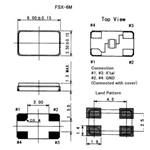 Fujicom晶振,FSX-6M晶振,6035mm晶振
