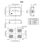 ITTI晶振,C20晶振,C20H20-20.000-15-3.0V晶振