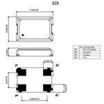 ITTI晶振,C70晶振,C70H50-20.000-15-5.0V晶振
