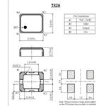 ITTI晶振,TX2A晶振,TX2A2.5-3080-20.000晶振