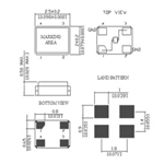 Rubyquartz晶振,R2520晶振,R2520-24.000-10-2050-TR晶振
