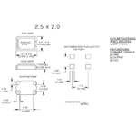 Rubyquartz晶振,CO2520晶振,CO2520-12.000-25-50-TR晶振