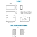 SMI晶振,31SMX晶振,3215mm晶振