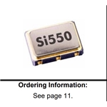 550AA300M000DGR,Si550光学模块晶振,思佳讯LVPECL压控晶振