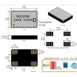 BQCSC-45MF-DBDFT,5032mm,45MHz,Bliley进口晶振